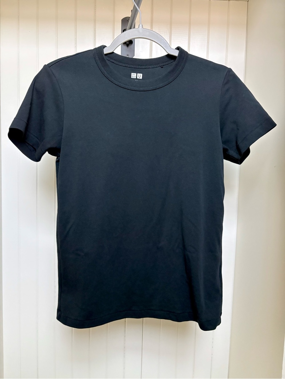 UNIQLO Crew Neck T-Shirt - Black